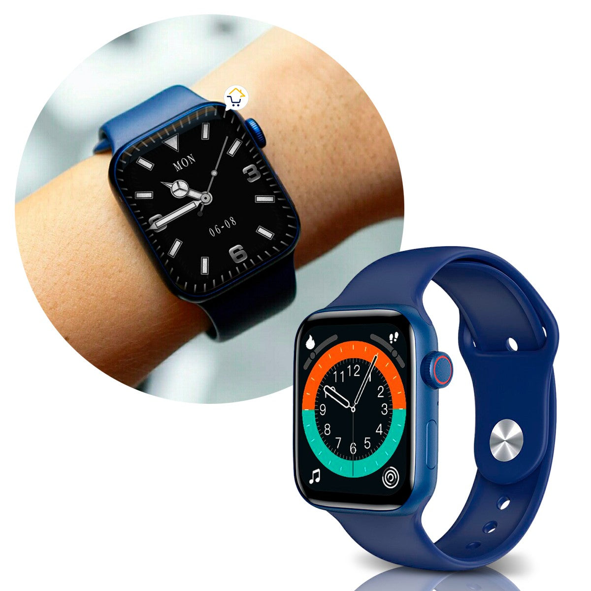 Reloj Inteligente Smartwatch Serie 6 Bluetooth Android iPhone HW22