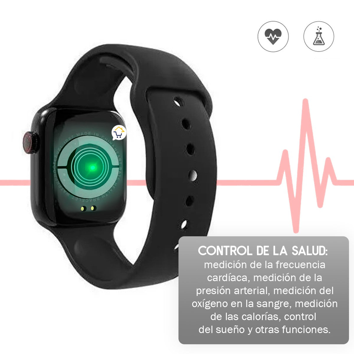 Smartwatch x7 online funciones