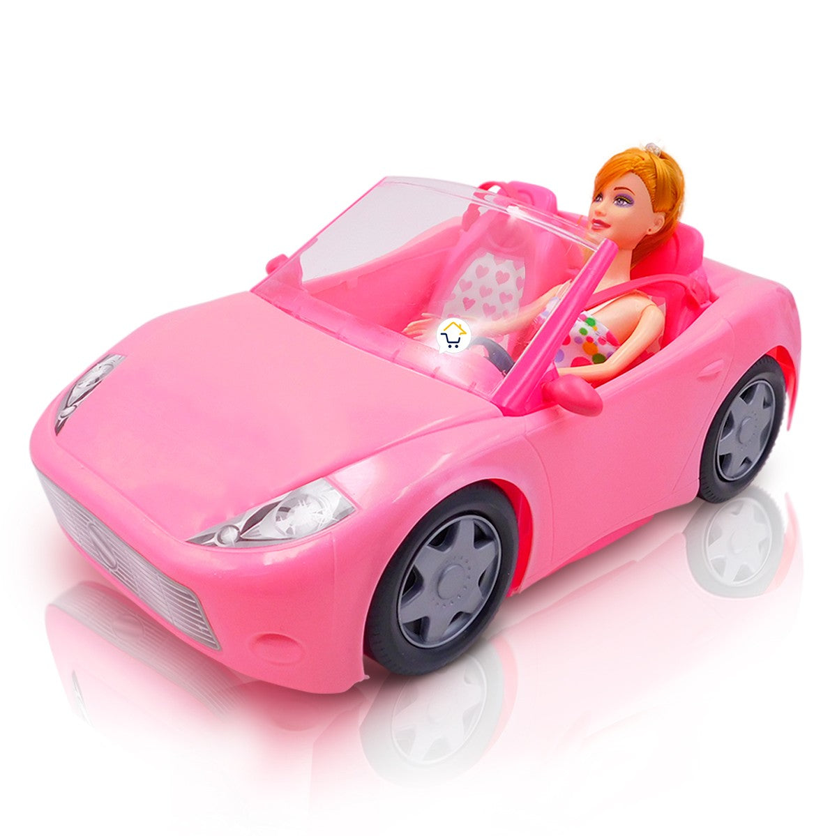 Carro Convertible Con Muneca Auto Juguete Ninas MG20594 Compralo en casa