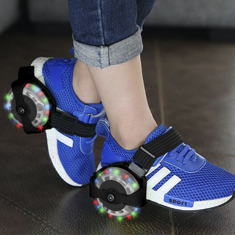 Patines Luminosos Ajustables Para Zapatos Flashing Roller PL01