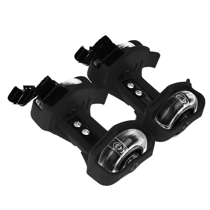 Patines Luminosos Ajustables Para Zapatos Flashing Roller PL01