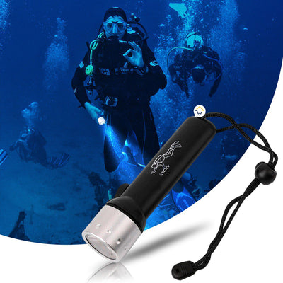 Linterna Acuática Buceo Mano Sumergible Potente Resiste Agua RF 5108