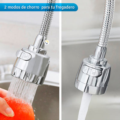 Ahorrador Agua Flexible Grifo Cocina Lavaplatos FIL3