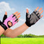 Guantes Medio Dedo Antideslizantes Ejercicio Deporte AOLIKES01