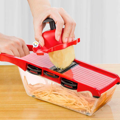 Rallador De Verduras Picatodo 6 En 1 Ayudante De Cocina 183A
