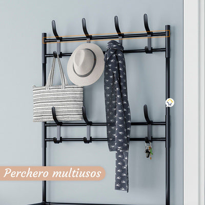 Estante Organizador De Zapatos Perchero Multifuncional 312022