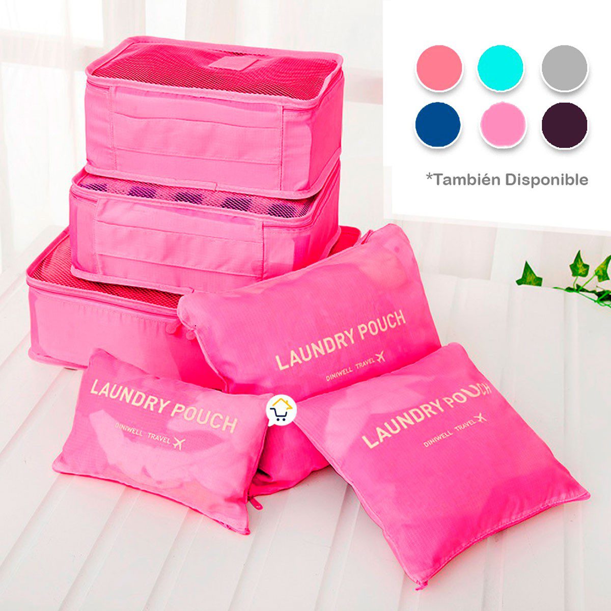 Organizador De Maleta Viajero Bolsos x6 Equipaje GM1911-211 – Cómpralo en  casa