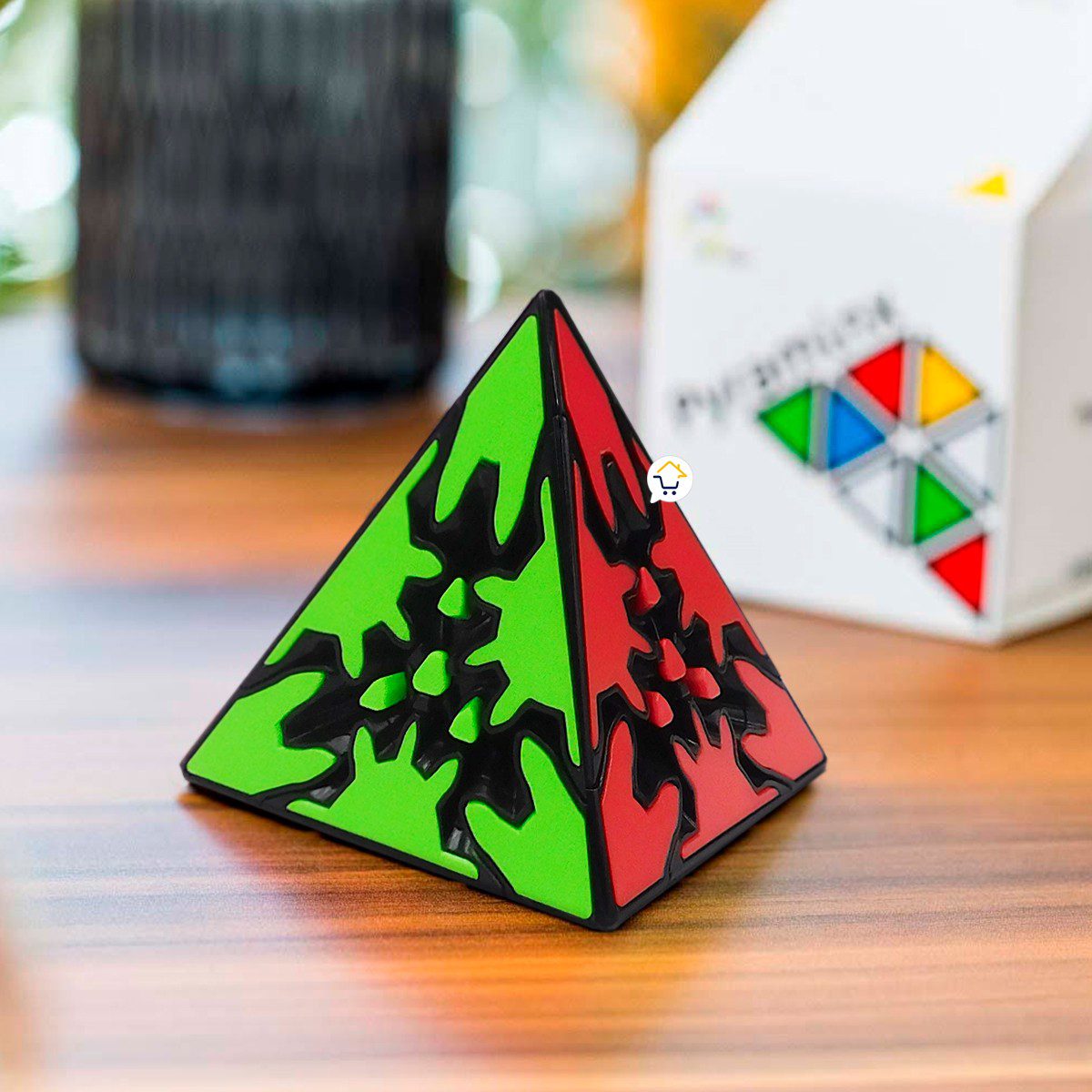 Cubo Rubik Piramide Engranaje Rompecabezas Magico MFG2034