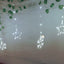 Luces Led Estrellas y Copos 470 Luces 6m Navidad Blanca 1632B