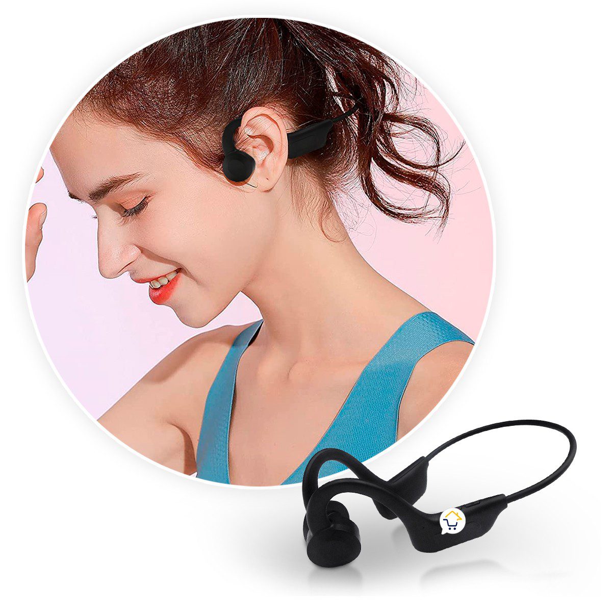 Audífonos Open Ear Inalámbricos Manos Libres Deportivos JS6