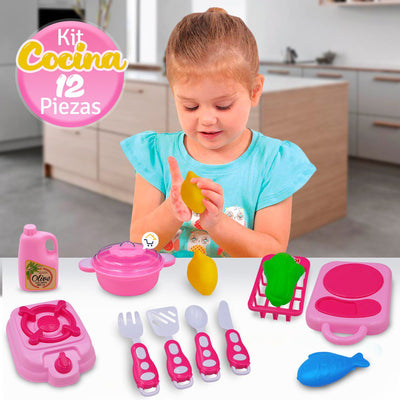 Cocina Accesorios Chef Juguete Didáctico Infantil 11855