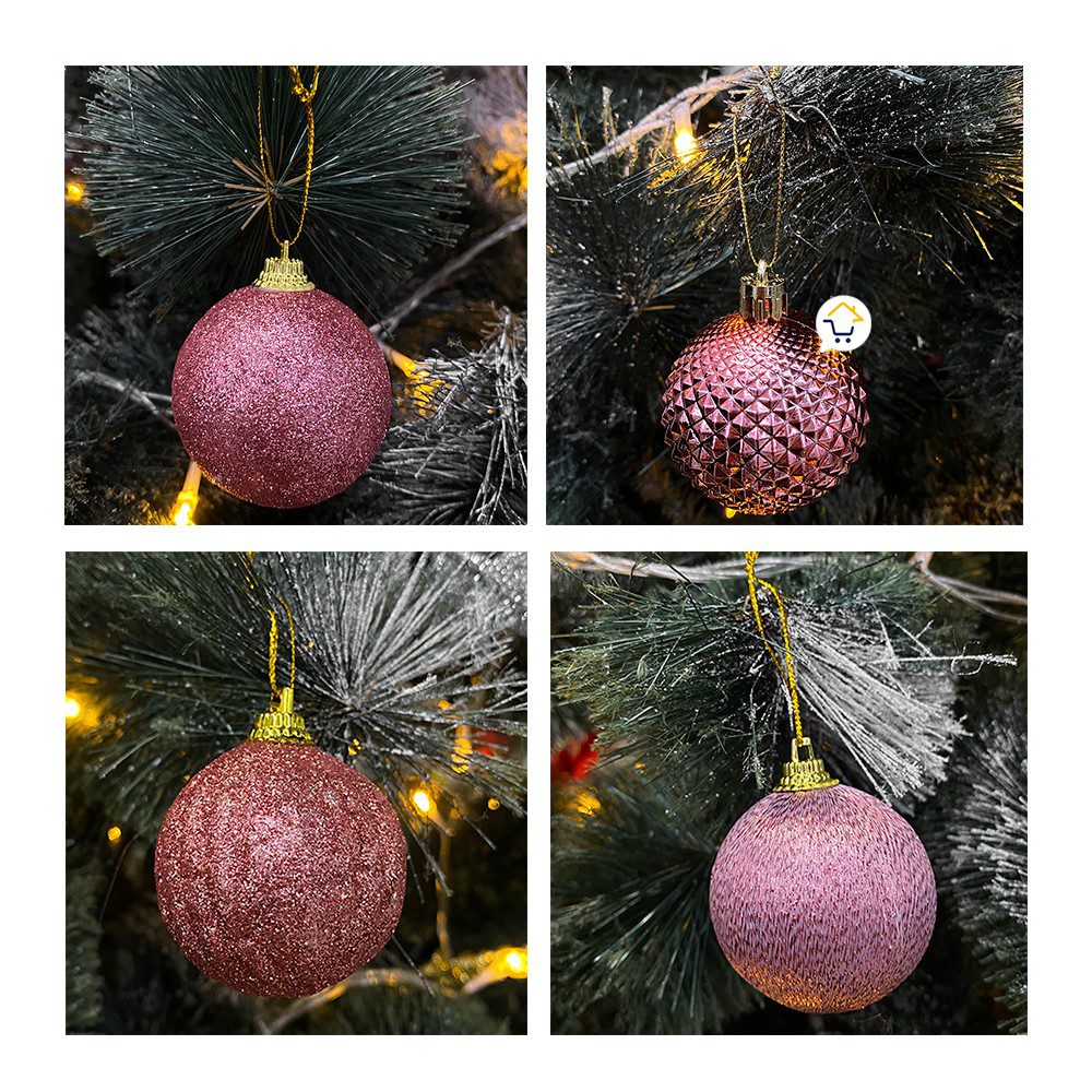 Bolas Navideñas x20 Esferas decorativas Árbol Navidad Decoración JHZJ21