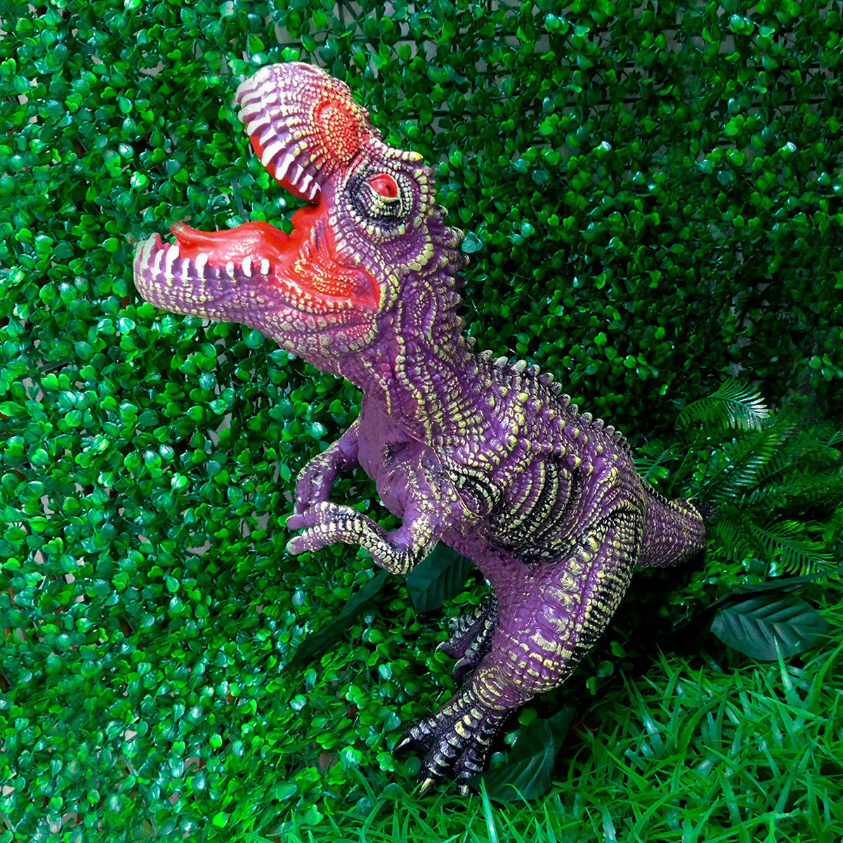 Figura Dinosaurio Tiranosaurio Rex Grande Sonidos Detalles Pintura k7472018