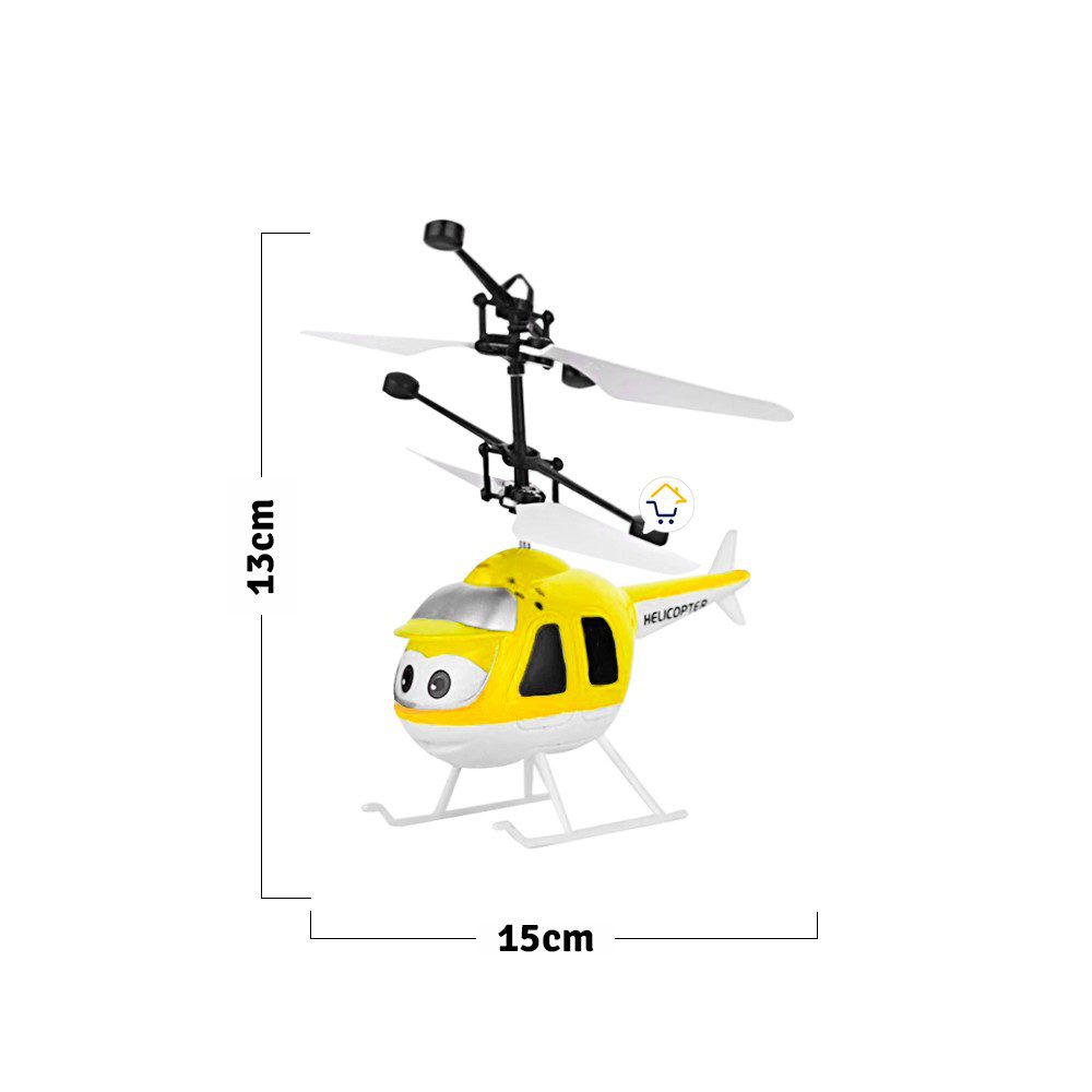 Mini Helicóptero Volador Juguete Infantil Sensor Palma Inducción JM988