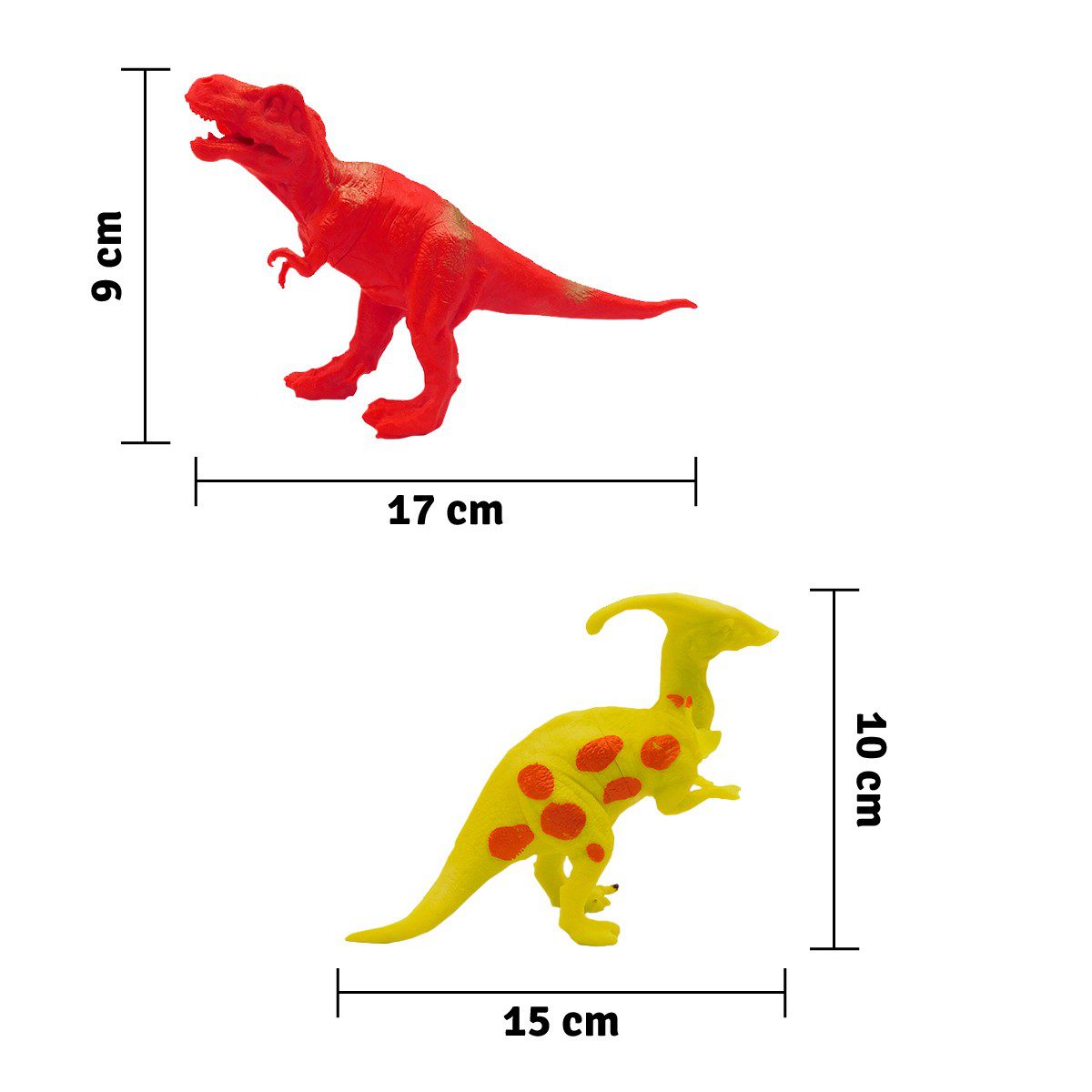 Figuras Dinosaurios X6 Juguete Didáctico Niños MG18954