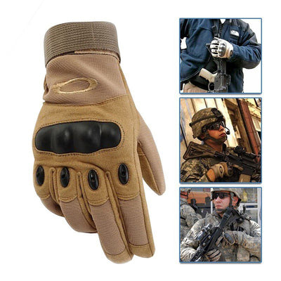 Guantes Tácticos Oakley Protección Nudillos Moto Dedo Largo  082C