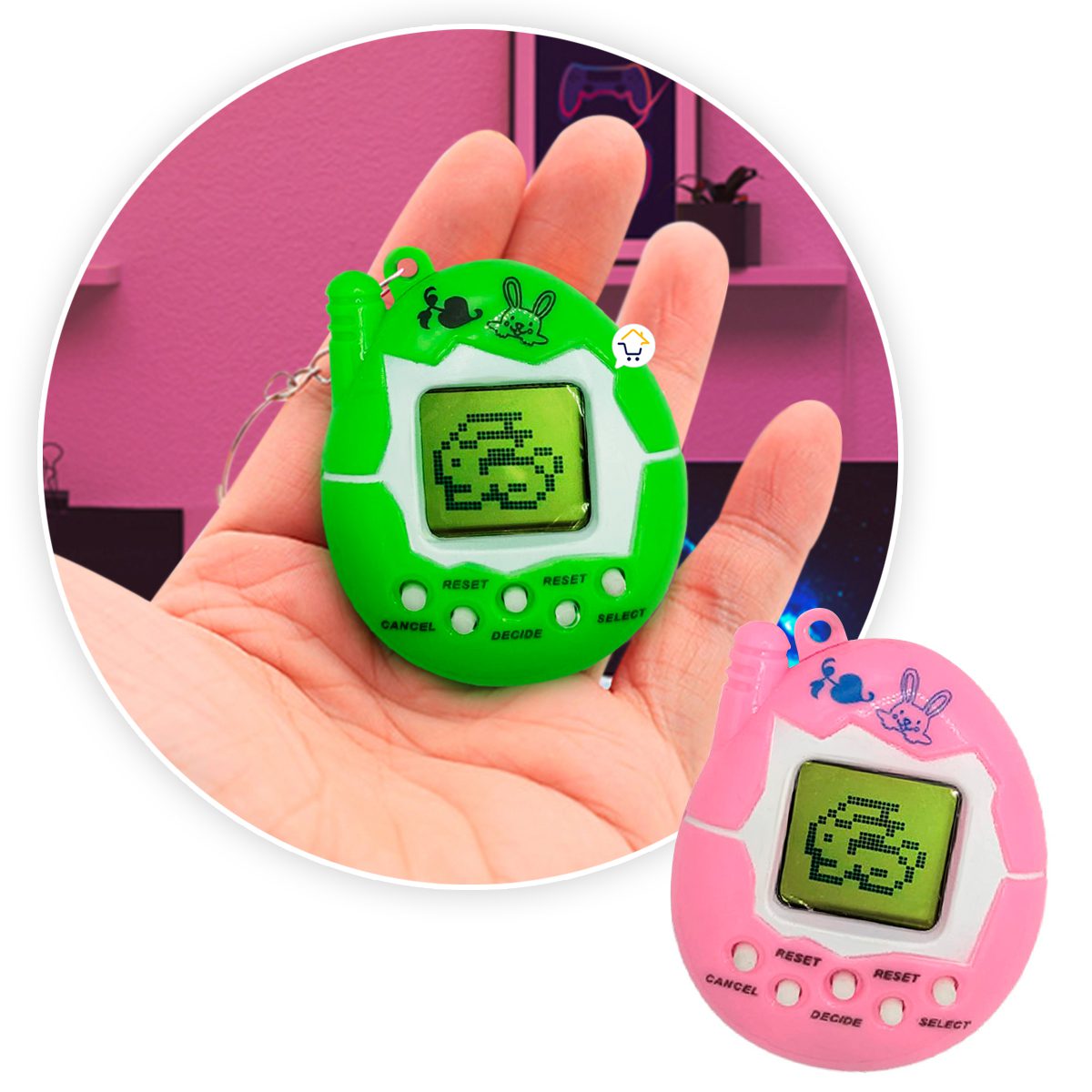 Tamagochi Huevo 49 Mascotas Virtuales Llavero Juguete Niños AB66