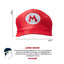 Gorra Mario Bros Disfraz Infantil Caricatura Videojuegos BP03N
