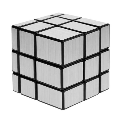 Cubo Rubik 3D Rompecabezas Mágico Cubo Rubik Mirror Plateado