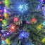 Árbol Navidad Fibra Óptica 150 cm Estrellas Tupido  T797150