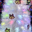 Árbol Navidad Fibra Óptica 210 cm Blanco Tupido  T1035210