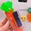 Clip Sellador De Bolsas X5 Pinza De Zanahoria Hermético magnético KIT35