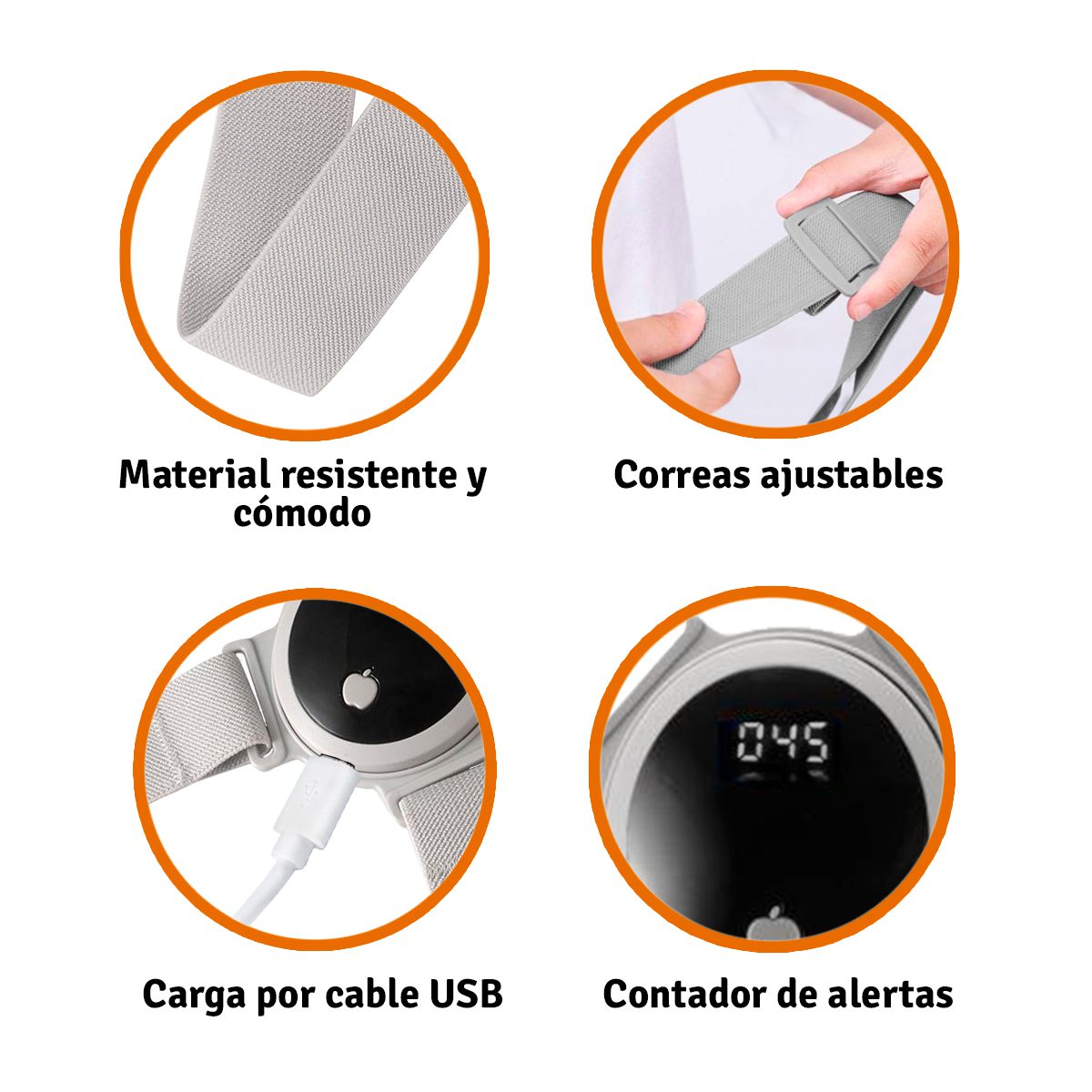 Corrector Postura Electrónico Soporte Espalda Inteligente HZ-809