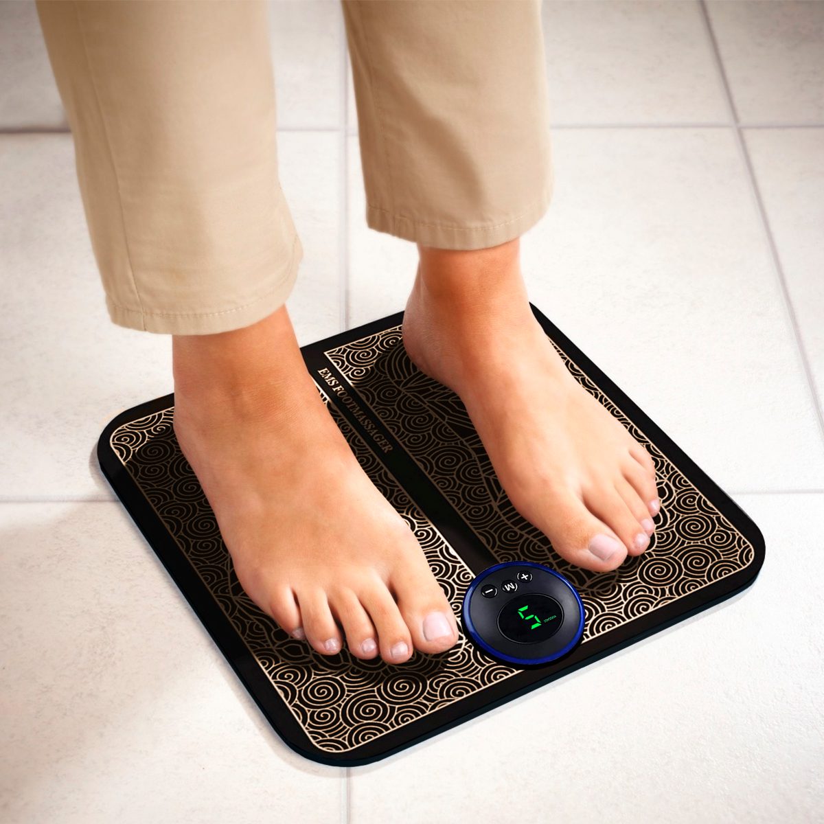 Masajeador De Pies Relajante Gimnasia Pasiva EMS HS05