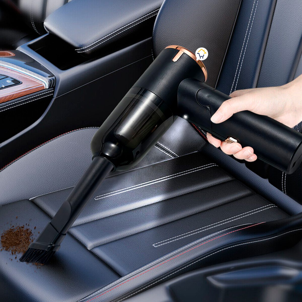Mini Aspiradora De Mano Recargable Inalámbrica Carro Oficina JH808