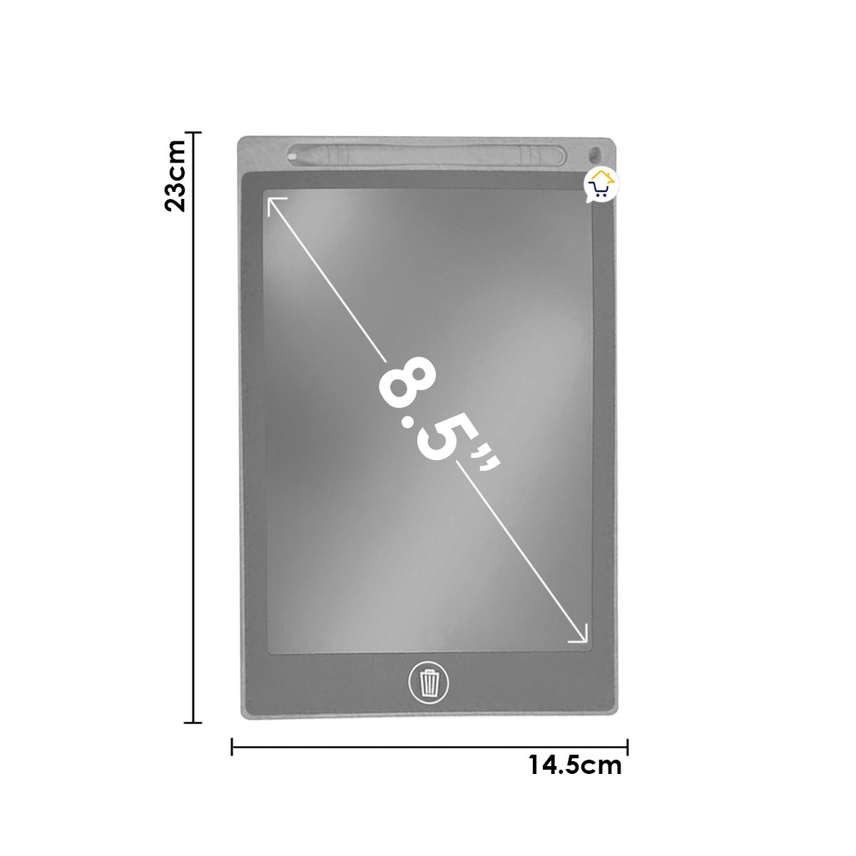 Tableta Mágica LCD Digital Dibujo Escritura Niños MEDIANA DJU002