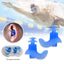 Tapones Oídos Silicona Natación Piscina + Estuche Plástico RF 4557